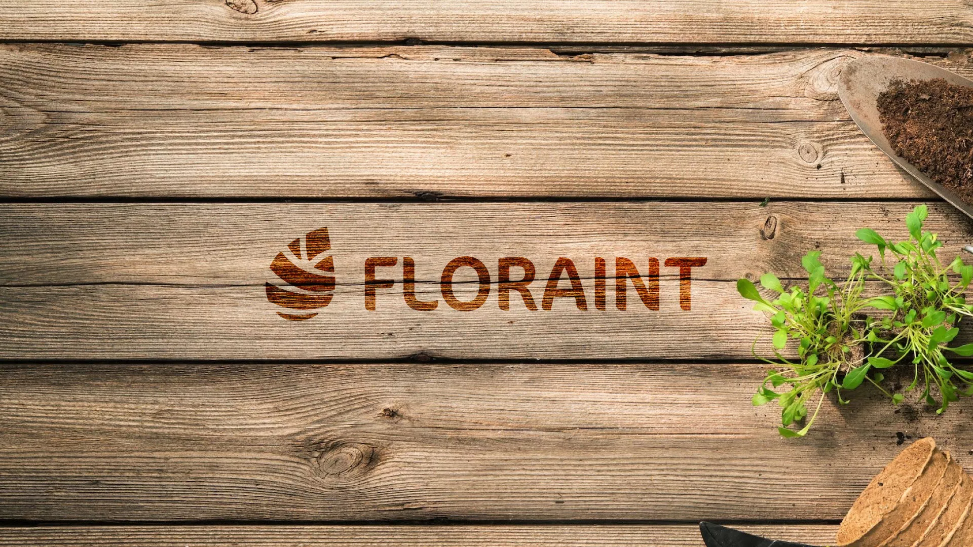 Создание логотипа и интернет-магазина «FLORAINT» в Зиме